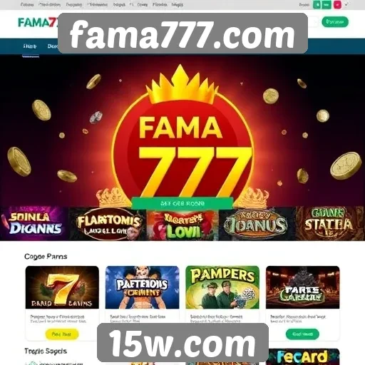 Recursos exclusivos e promoções do fama777